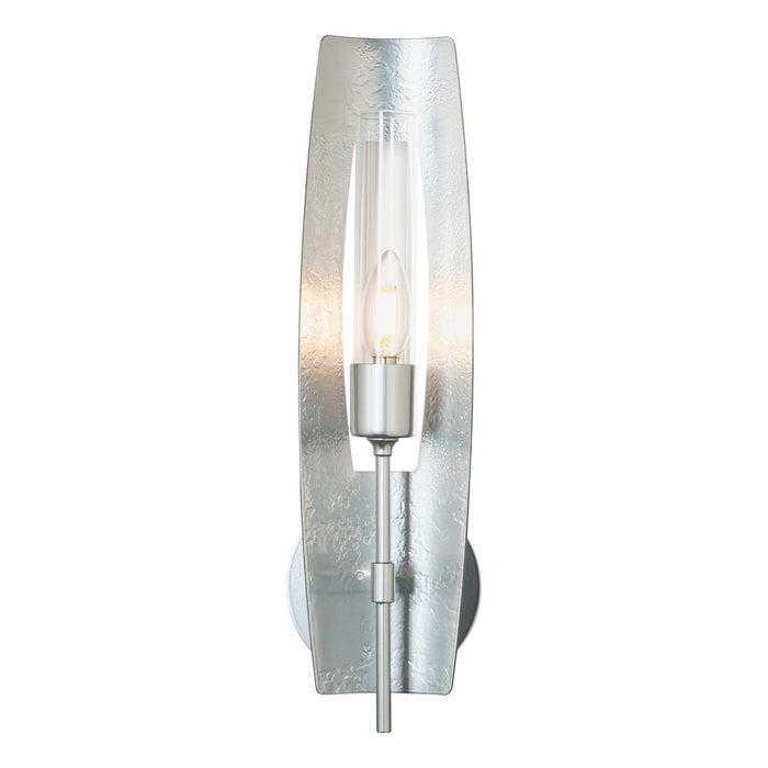 Passage 1-Light Sconce in Sterling - 201080-SKT-85-ZM0611 by Hubbardton Forge