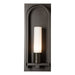 Triomphe Large Outdoor Sconce in Coastal Dark Smoke - 302032-SKT-77-GG0783 by Hubbardton Forge