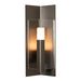 Summit Small Outdoor Sconce in Coastal Dark Smoke - 302045-SKT-77-ZM0792 by Hubbardton Forge