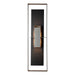 Shadow Box Extra Tall w/Slate Outdoor Sconce in Coastal Burnished Steel - 302609-SKT-78-SL-ZM0736 by Hubbardton Forge