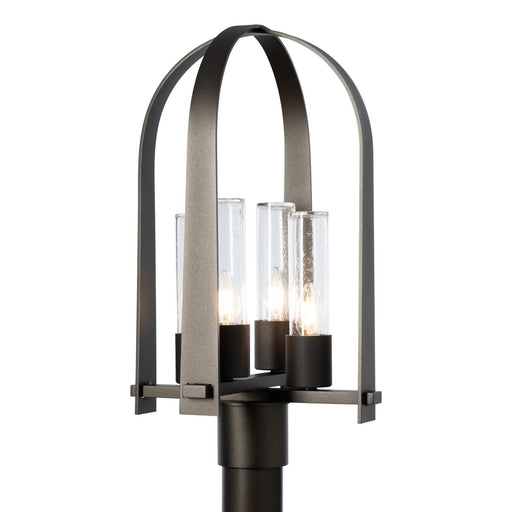 Triomphe Post Light in Oil Rubbed Bronze - 342030-SKT-14-II0392 by Hubbardton Forge