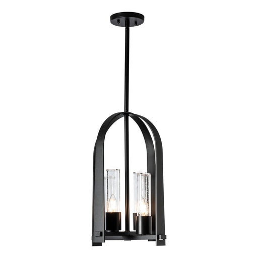 Triomphe Outdoor Lantern in Coastal Black - 364030-SKT-MULT-80-II0392 by Hubbardton Forge