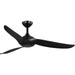 Conte 52" Ceiling Fan in Matte Black