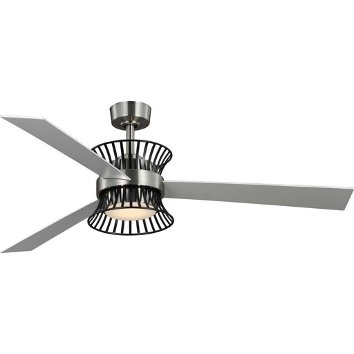 Bisbee 55" Ceiling Fan in Brushed Nickel