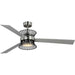 Bisbee 55" Ceiling Fan in Brushed Nickel