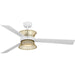 Bisbee 55" Ceiling Fan in Satin White