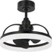 Shear Ceiling Fan in Matte Black