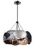 P1334-780 - Metalo Misto 6-Light Pendant in Coal by George Kovacs