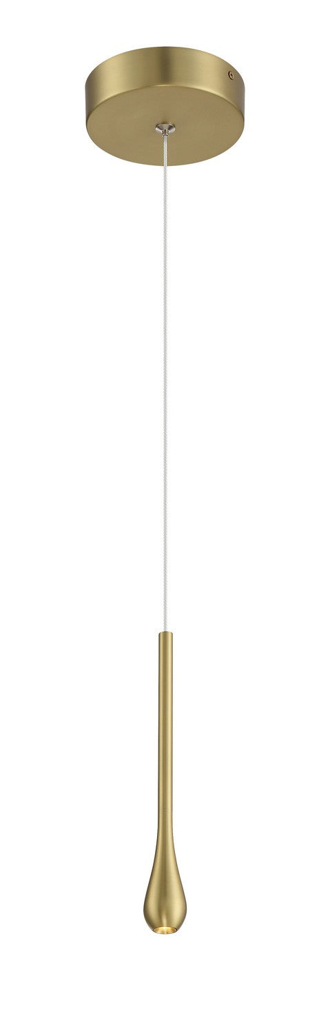 P1461-695-L - Pingo LED Mini Pendant in Soft Rass by George Kovacs