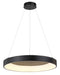 P5555-66A-L - Conc LED Pendant in Coal by George Kovacs