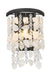 6701-66 - Shimmering Elegance 1-Light Wall Sconce in Sand Coal by Minka Lavery