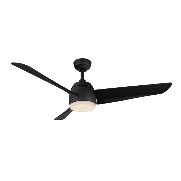 CF91954-MB - Thalia 54" Ceiling Fan in Matte Black by Kuzco Lighting