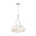 CH3117-OP- Bolla LED Chandelier in Opal Glass by Kuzco Lighting