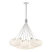 CH3128-OP- Bolla LED Chandelier in Opal Glass by Kuzco Lighting