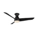 HF91954-MB - Thalia 54" Hugger Fan in Matte Black by Kuzco Lighting