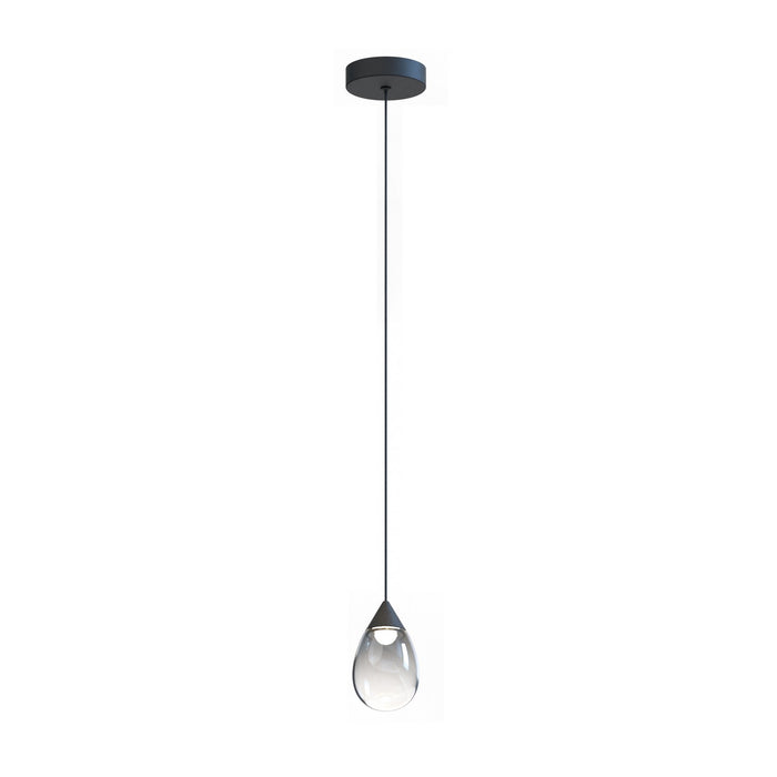 E21561-142BK - Dewdrop LED Mini Pendant in Black by ET2