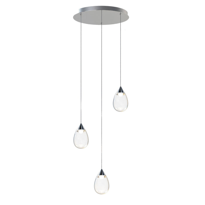 E21563-18PC - Dewdrop LED Pendant in Polished Chrome by ET2