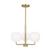 GLC1043SB - Rory 3-Light Chandelier in Satin Bronze by Generation Lighting