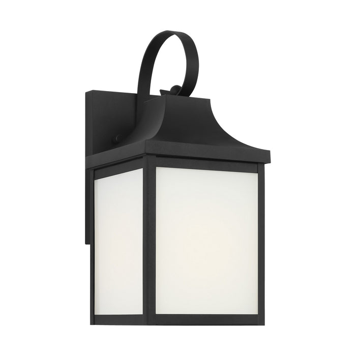 GLO1011TXB - Saybrook 1-Light Outdoor Lantern in Textured Black by Generation Lighting