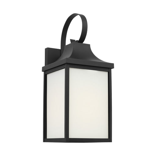 GLO1021TXB - Saybrook 1-Light Outdoor Lantern in Textured Black by Generation Lighting