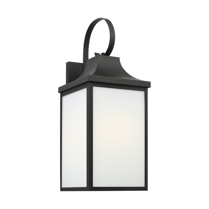 GLO1031TXB - Saybrook 1-Light Outdoor Lantern in Textured Black by Generation Lighting