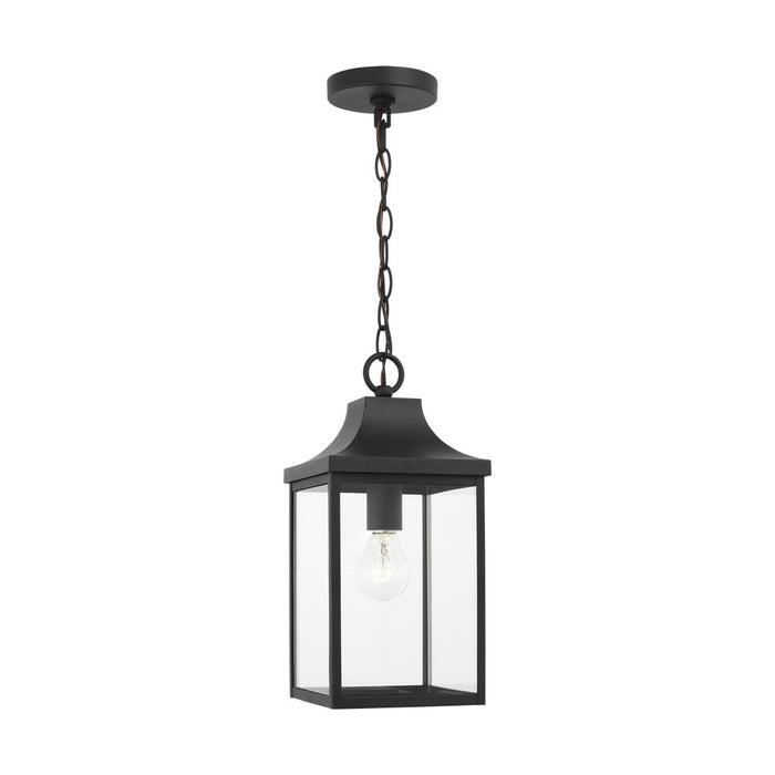 Saybrook One Light Pendant in Textured Black