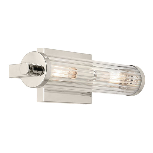 45648PN- Azores 2-Light Wall Sconce in Polished Nickel by Kichler Lighting