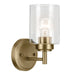 45910NBR- Winslow 1-Light Wall Sconce in Natural Brass by Kichler Lighting