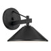 49060BK- Ripley 1-Light Outdoor Wall Mount in Black by Kichler Lighting