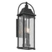 49715BKT- Harbor Row 3-Light Outdoor Wall Mount in Textured Black by Kichler Lighting