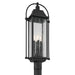 49717BKT- Harbor Row 4-Light Outdoor Post Mount in Textured Black by Kichler Lighting