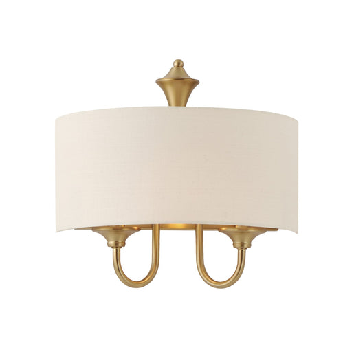 10012OMNAB- Bongo 1-Light Wall Sconce in Natural Aged Brass by Maxim