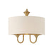 10012OMNAB- Bongo 1-Light Wall Sconce in Natural Aged Brass by Maxim