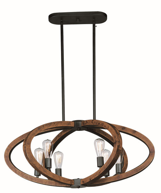 20915APAR/BUL- Bodega Bay LED Pendant in Anthracite by Maxim