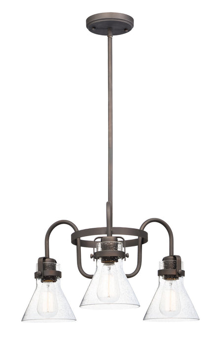 26116CDOI/BUL- Seafarer LED Chandelier in Oil Rubbed Bronze by Maxim