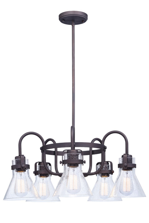 26117CDOI/BUL- Seafarer LED Chandelier in Oil Rubbed Bronze by Maxim