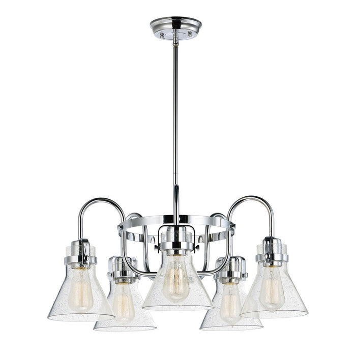 26117CDPC/BUL- Seafarer LED Chandelier in Polished Chrome by Maxim