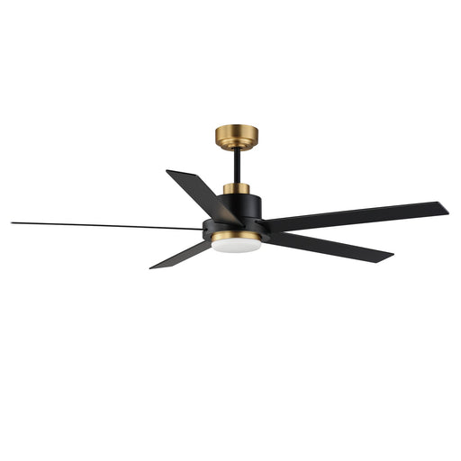 88826BKGLD- Daisy 60" Ceiling Fan in Black / Gold by Maxim