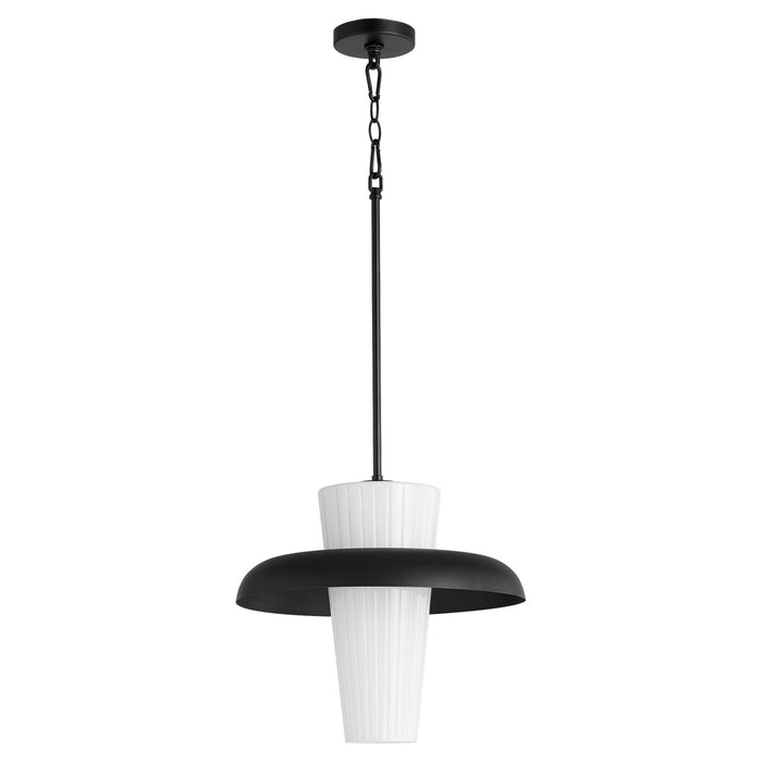 8227-16-59 - Mallory Pendant in Matte Black by Quorum