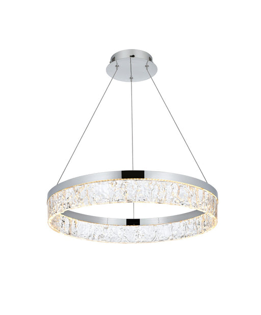 2050D22C - Linden LED Chandelier in Chrome by Elegant Lighting