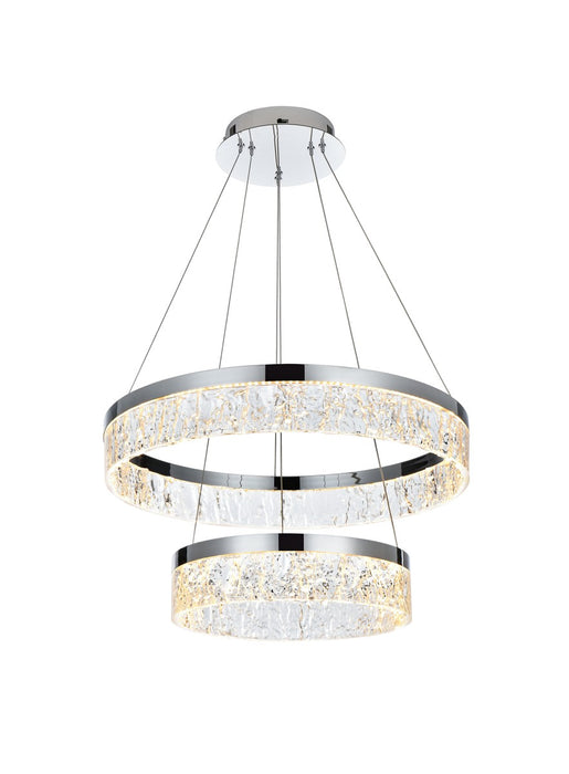 2050G22C - Linden LED Chandelier in Chrome by Elegant Lighting