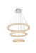 3800G3LC - Bowen LED Chandelier in Chrome by Elegant Lighting