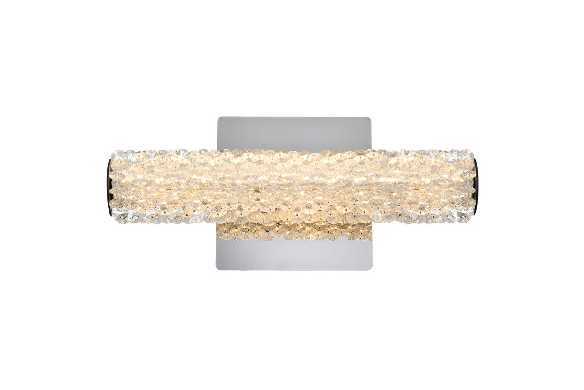 3800W12C - Bowen LED Wall Sconce in Chrome by Elegant Lighting