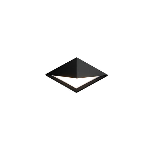 Pique LED Outdoor Wall Sconce in Black