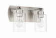 17614BNK2 - Hendrix 2-Light Vanity in Brushed Polished Nickel by Craftmade