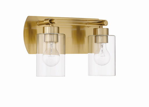 17614SB2 - Hendrix 2-Light Vanity in Satin Brass by Craftmade