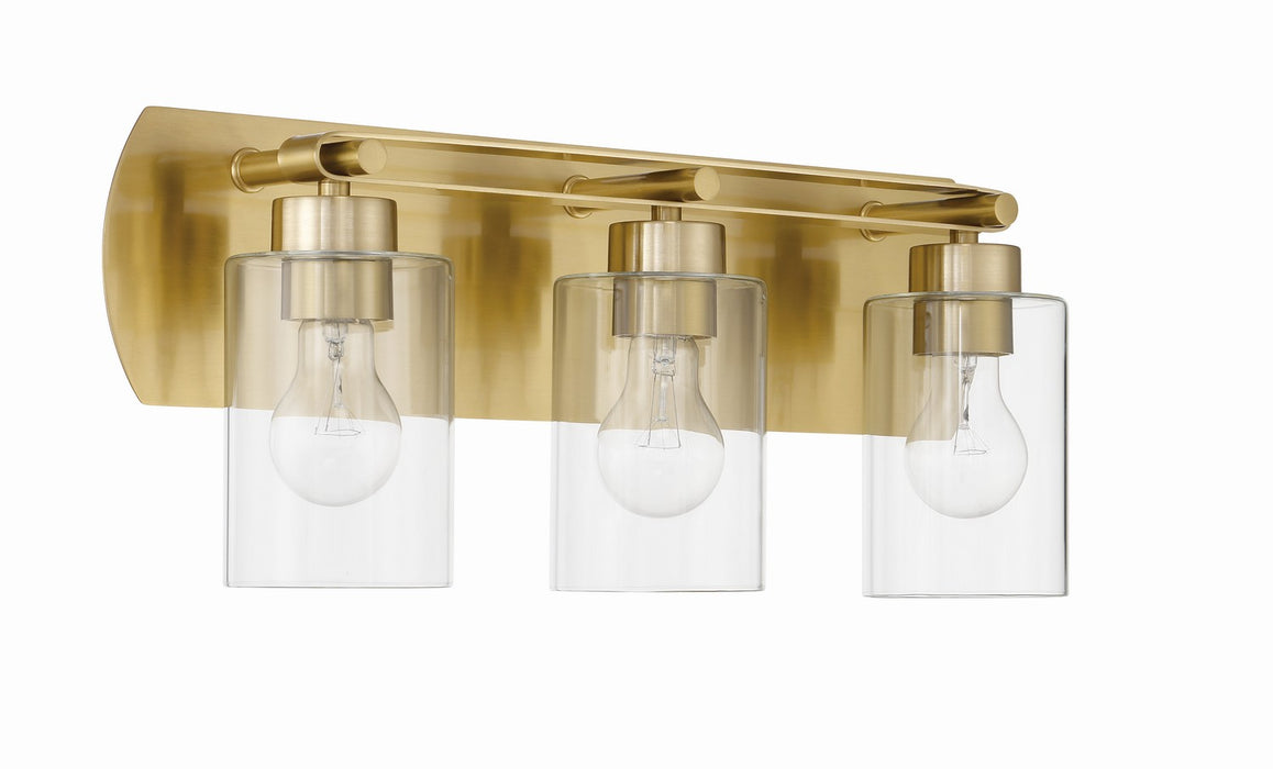 17621SB3 - Hendrix 3-Light Vanity in Satin Brass by Craftmade