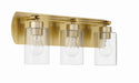 17621SB3 - Hendrix 3-Light Vanity in Satin Brass by Craftmade