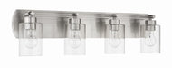 17631BNK4 - Hendrix 4-Light Vanity in Brushed Polished Nickel by Craftmade