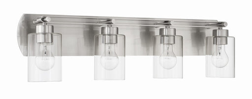 17631BNK4 - Hendrix 4-Light Vanity in Brushed Polished Nickel by Craftmade